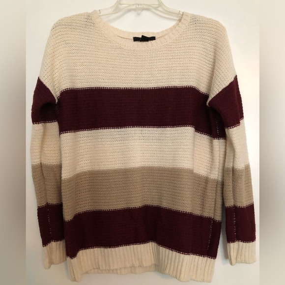 Forever 21 color block knitted sweater - Picture 2 of 7